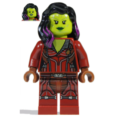 LEGO MINIFIG SUPER HEROE Guardians de la Galaxy  Gamora